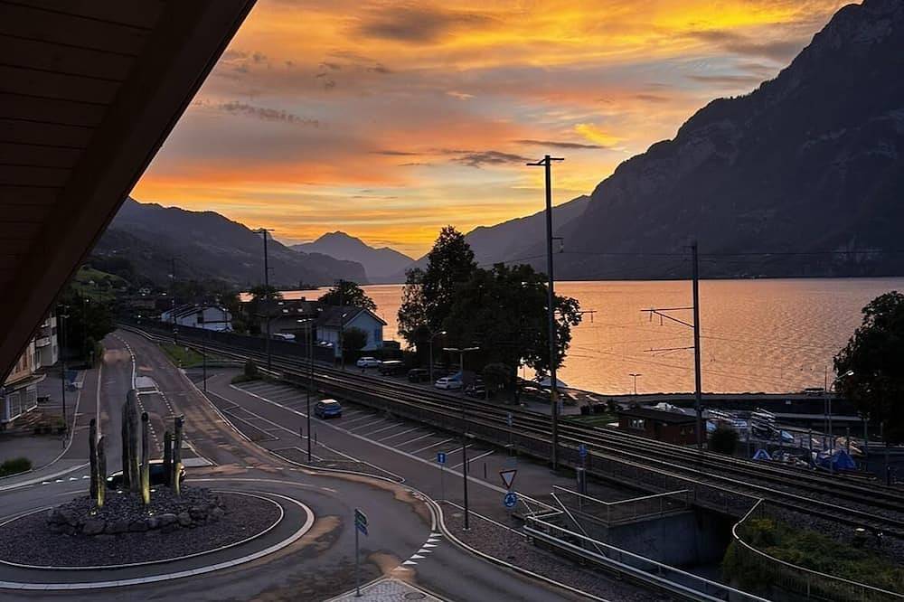 Ganze Wohnung, Ferienwohnung am schönen Walensee in der nähe der Gondelbahn Flumserberg in Quarten, Walensee