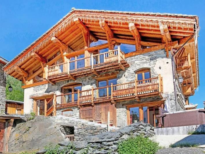 Location de vacances pour 15 personnes, avec Balcon ainsi que Terrasse et Sauna à Villaroger - 4