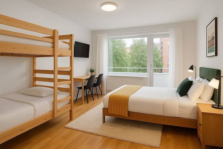 B&B für 3 Personen, mit Garten in Schweden