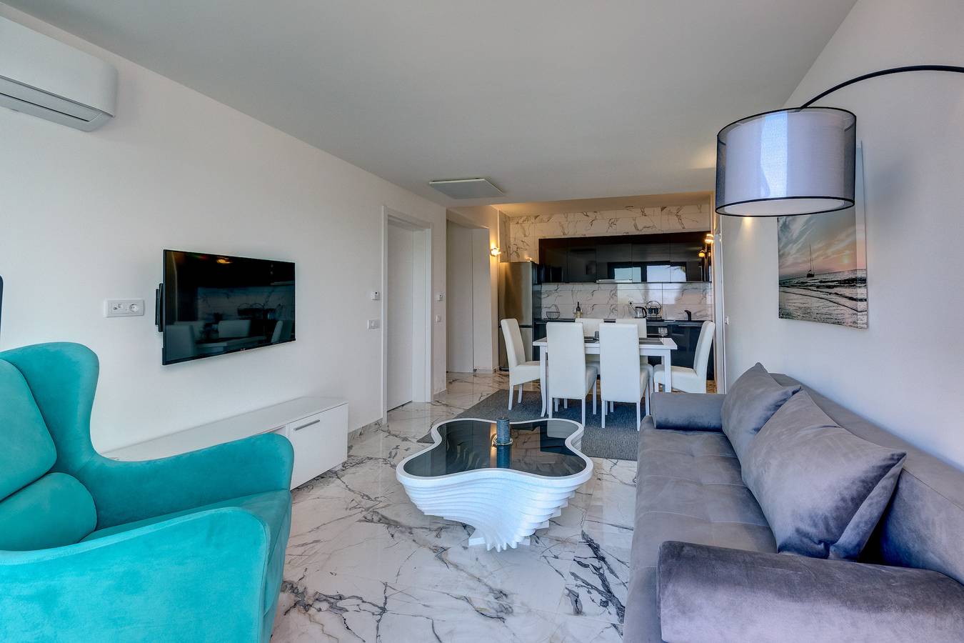 Ganze Ferienwohnung, Sea Salt Apartment in Opština Ulcinj