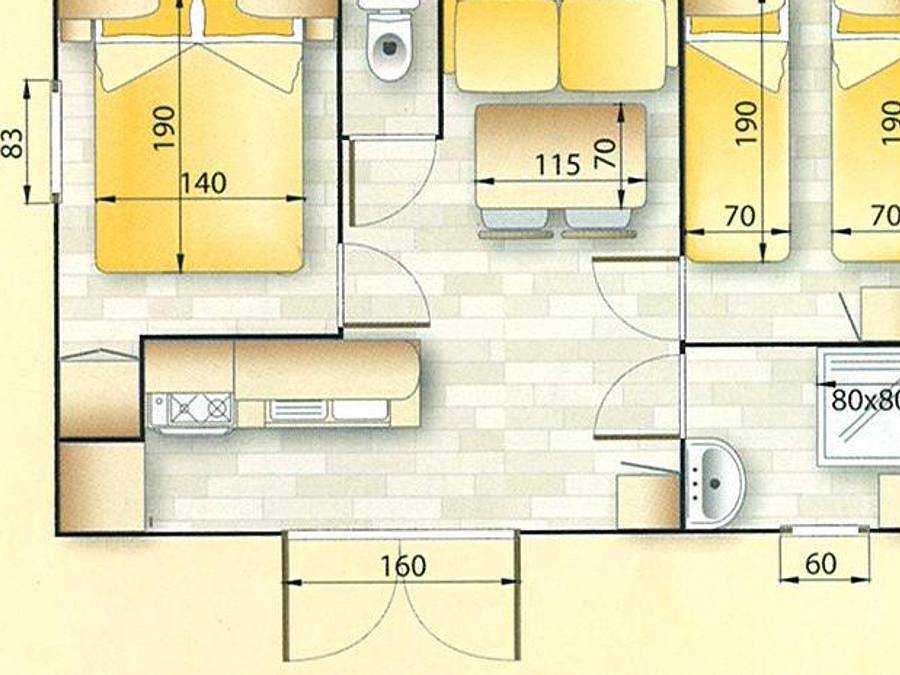 Camping Albirondack Park Lodge And Spa - Mobilhome 4 personas - Zion in Albi (Tarn), Región de Albi