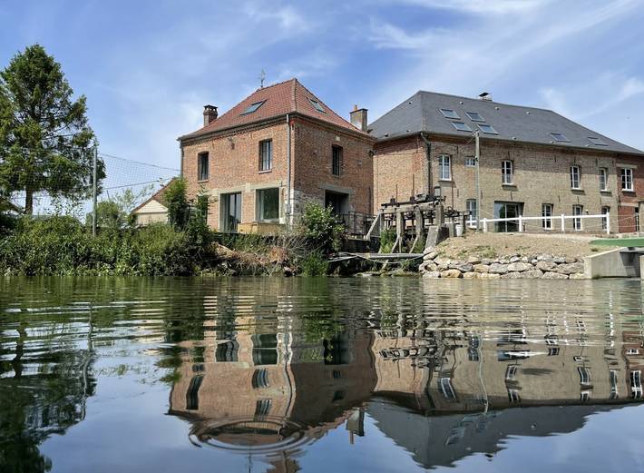 Gîte pour 10 personnes, avec jardin et terrasse dans Monchel-sur-Canche