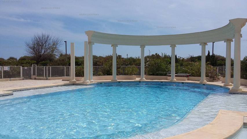 Gîte pour 6 personnes, avec piscine et terrasse dans Plage Rochelongue