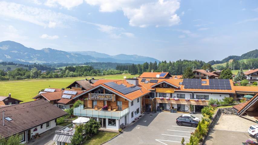 Hotel für 2 Personen, mit Sauna und Terrasse, kinderfreundlich in Fischen