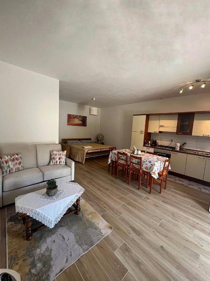 Ferienhaus für 3 Personen, mit Garten