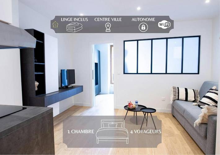 Appartement de vacances pour 4 personnes