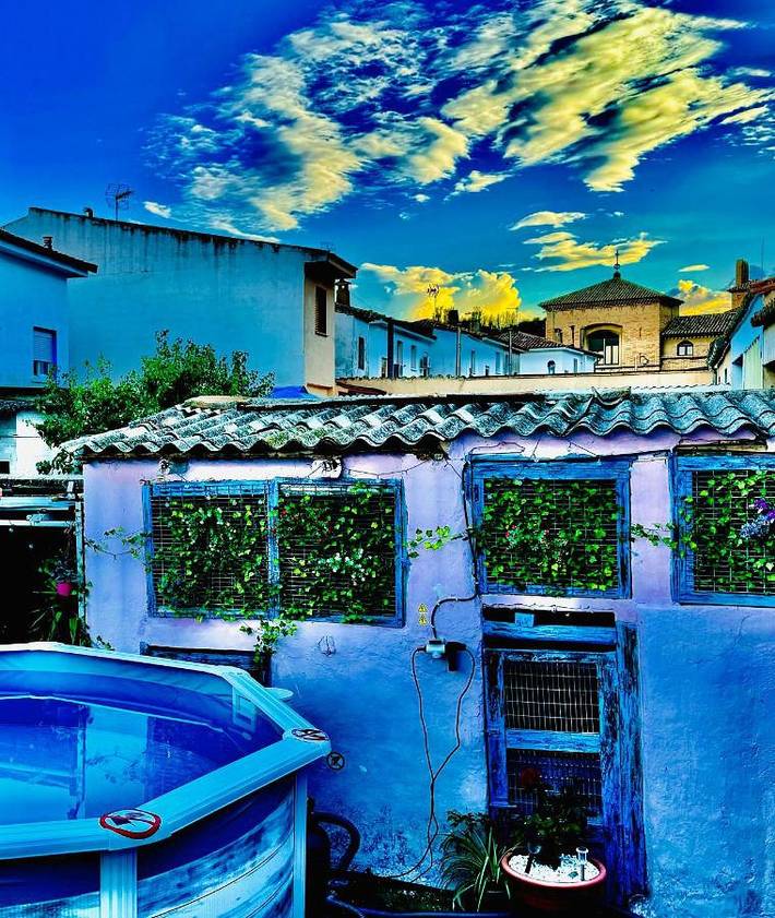 Casa de vacaciones para 7 personas, con vistas además de jardín y piscina, Se admiten mascotas en Provincia de Zaragoza - 2