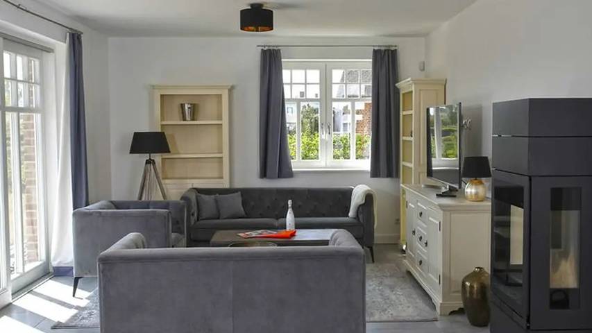 Strandhaus für 6 Personen, mit Garten und Sauna sowie Terrasse in Lobbe - 3