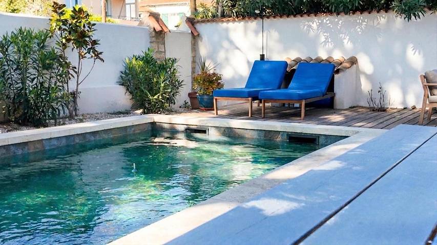 Chambre d’hôte pour 2 personnes, avec piscine et vue ainsi que jardin et terrasse à Saint-Cyr-sur-Mer - 3