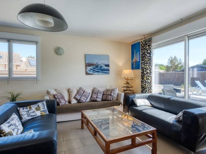 Maison de vacances pour 8 personnes, avec jardin, animaux acceptés en Gironde - 3