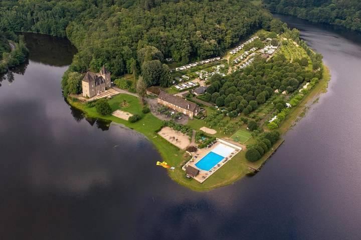 Tente pour 2 personnes, avec piscine en Corrèze - 4