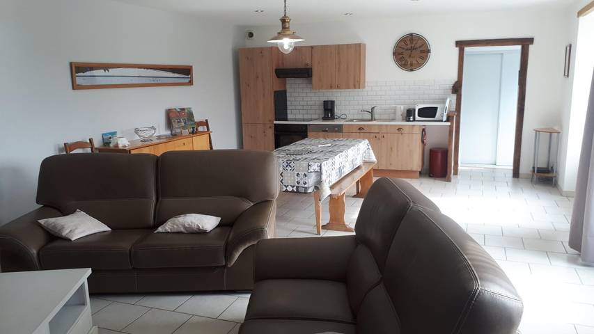 Gîte für 6 Personen, mit Terrasse und Garten in Mont-Saint-Michel-Bucht - 3