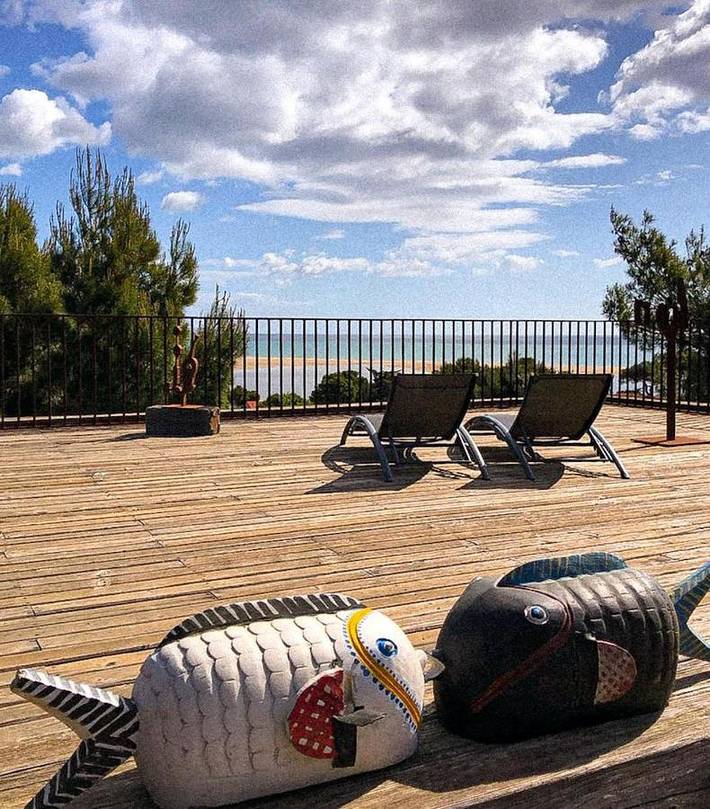 Maison d’hôte pour 2 personnes, avec terrasse et vue