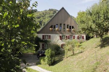 Gîte pour 5 personnes, avec jardin à Lapoutroie