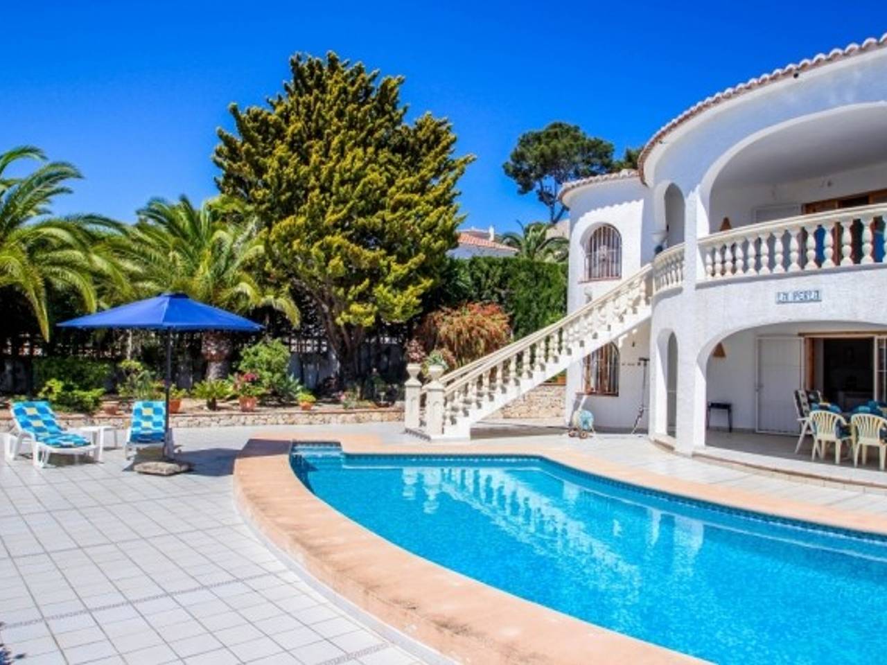 Villa   à Moraira pour 2 personnes avec piscine privée in Moravit, Teulada