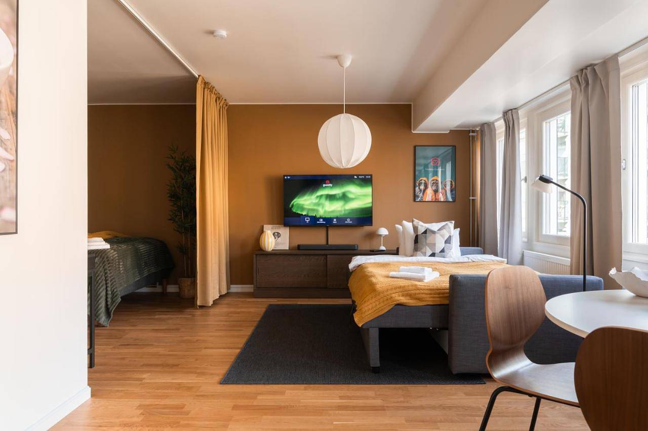 Appartement entier, Guestly Homes - Central Premium Studio in Västeras, Västmanland
