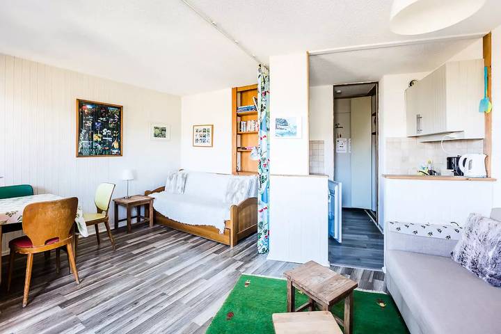 Estudio entero, Estudio para 3 personas in Bellentre, La Plagne-Tarentaise