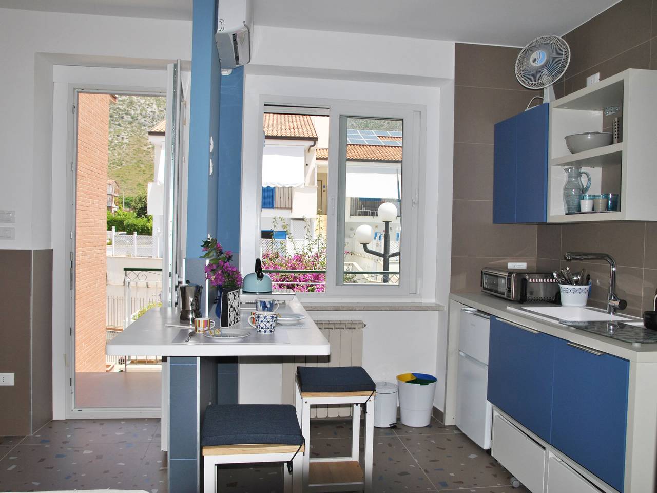 Bouganville in Sperlonga, Latina Province