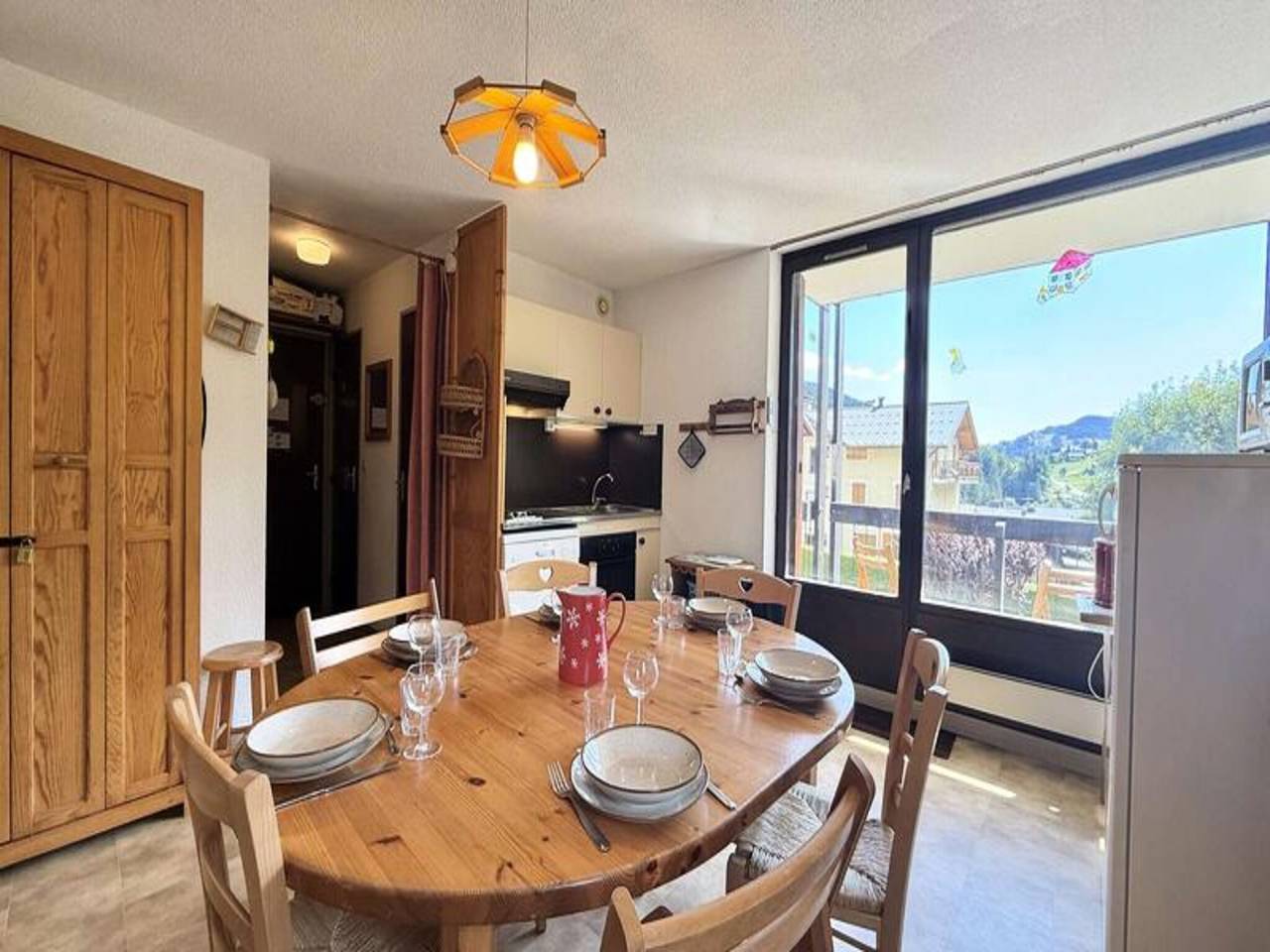 Ganze Wohnung, Apartment in der Nähe von See und Skiliften in Flumet, Albertville und Umgebung