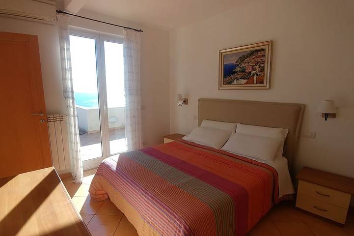House with a great terrace and  spectacular views in Spiaggia Fornillo, Positano