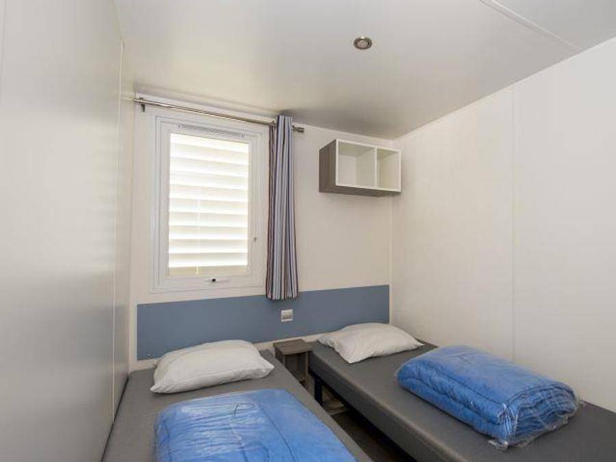 Camping Le Trivoly - Mobilhome 6 personas - Casa móvil Caribe con aire acondicionado - 2 dormitorios in Torreilles, Côte d'Améthyste