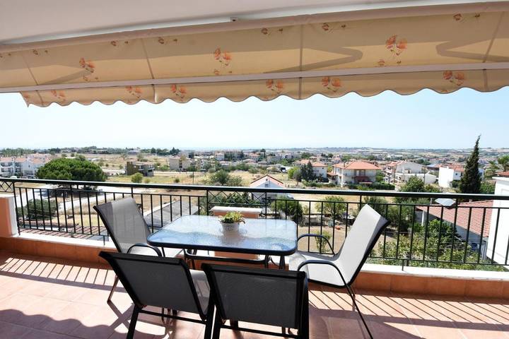 Ferienwohnung für 6 Personen, mit Balkon und Meerblick sowie Ausblick - 1