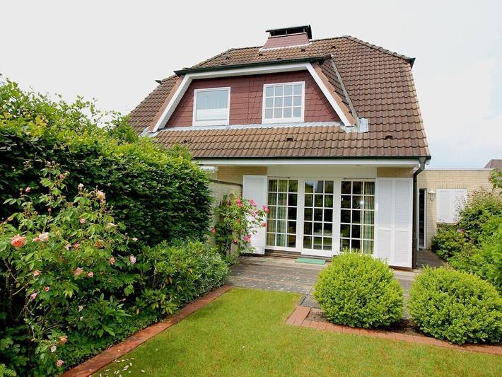 Ferienhaus mit Meerblick für 5 Personen, mit Garten