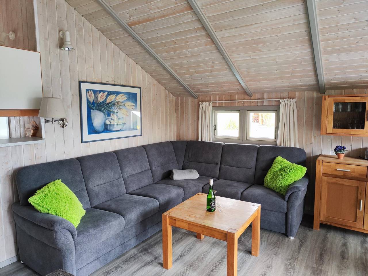 4 Personen Ferienhaus mit Sauna und herrlichem Blick auf den See in Otterndorf in Otterndorf, Cuxland