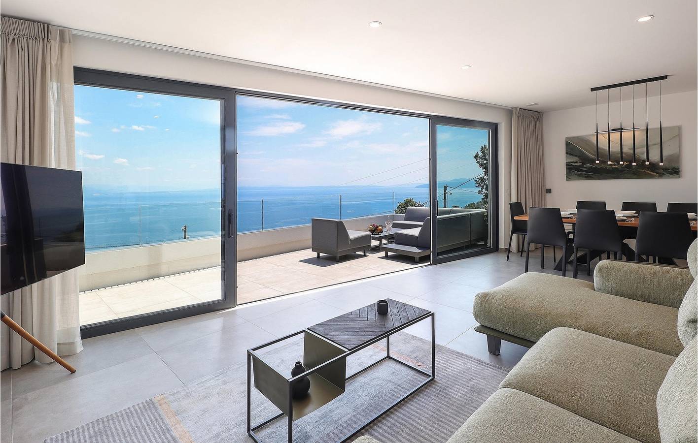 Appartement confortable à Opatija avec Wi-Fi, parking et à proximité de la plage et des restaurants in Općina Matulji, Opatija Riviera