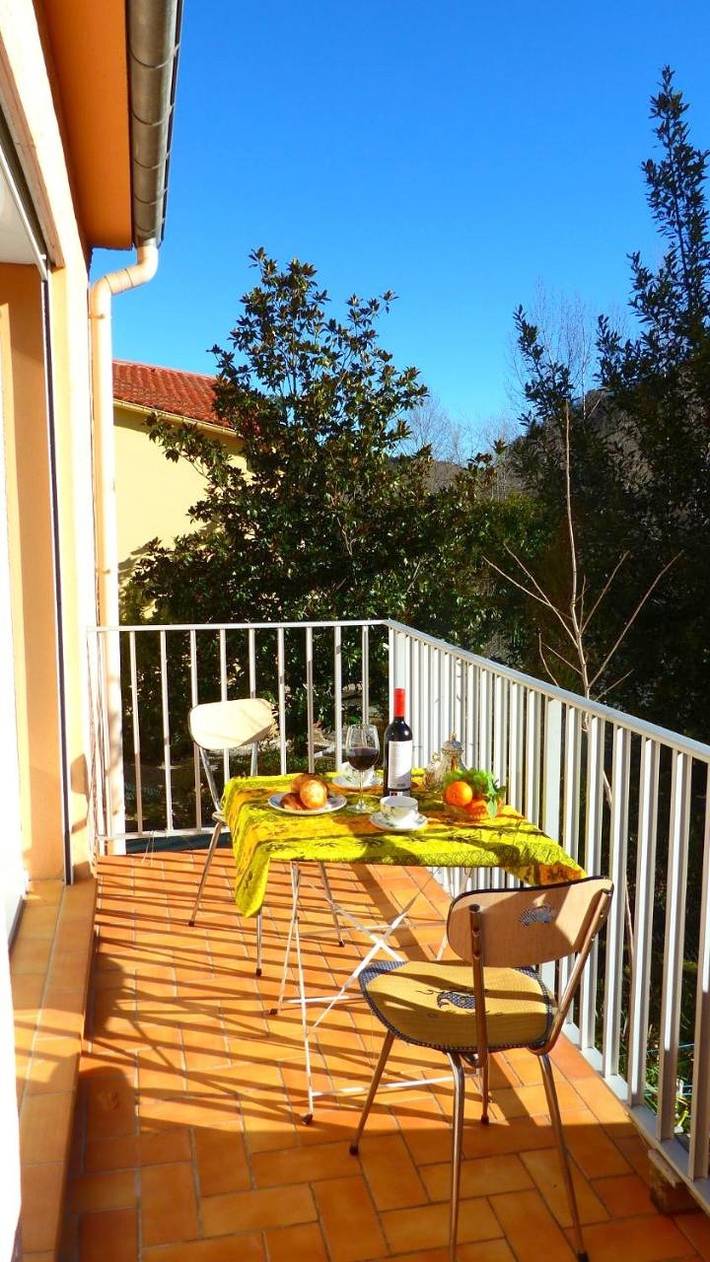 Location de vacances pour 4 personnes, avec jardin et vue à Montbolo - 2