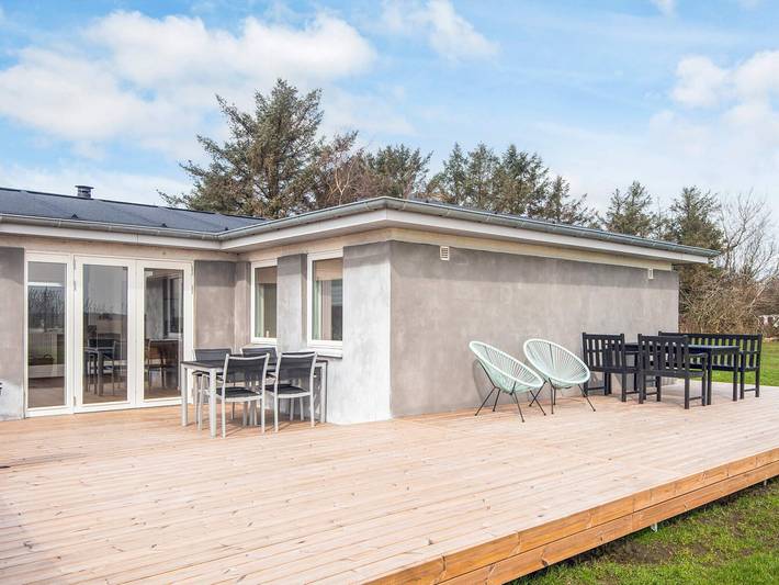 Ferienhaus für 6 Personen, mit Terrasse und Garten, mit Haustier in Holmsland Klit