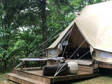 Glamping voor 4 Personen in Saint-Constant-Fournoulès, Centraal Massief, Afbeelding 4