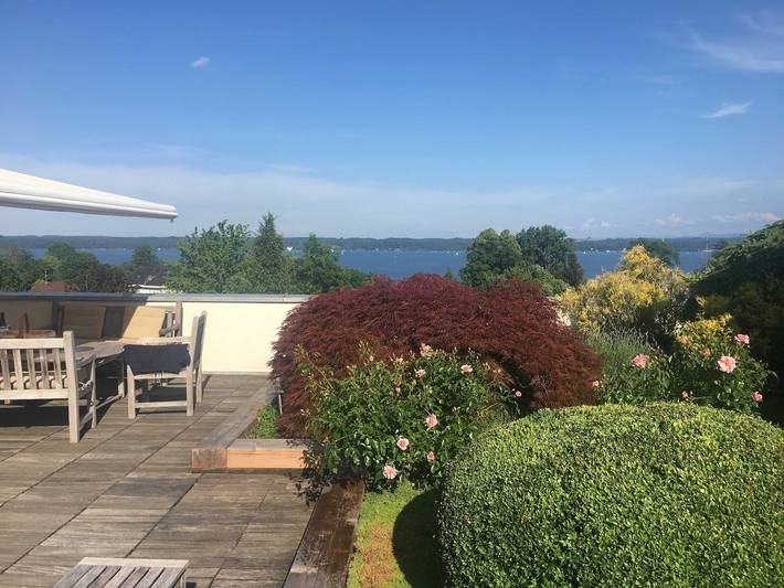 Ferienwohnung für 2 Personen, mit Ausblick und Seeblick sowie Terrasse am Starnberger See - 3