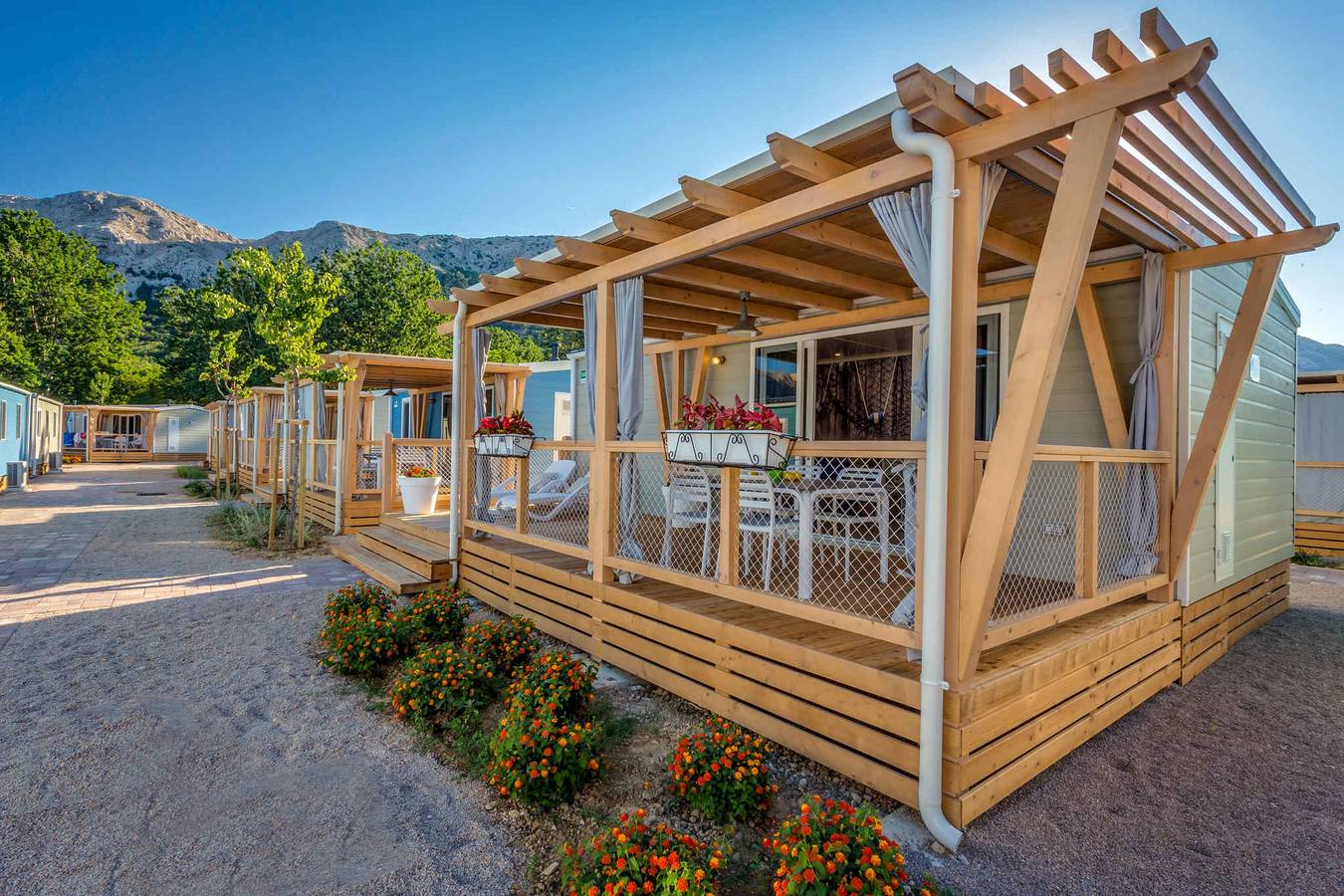 Mobilehome mit Terrasse in Baska, Krk