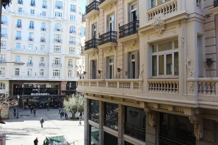 Casa de huéspuedes para 2 personas, con vistas y balcón en Centro (Madrid)