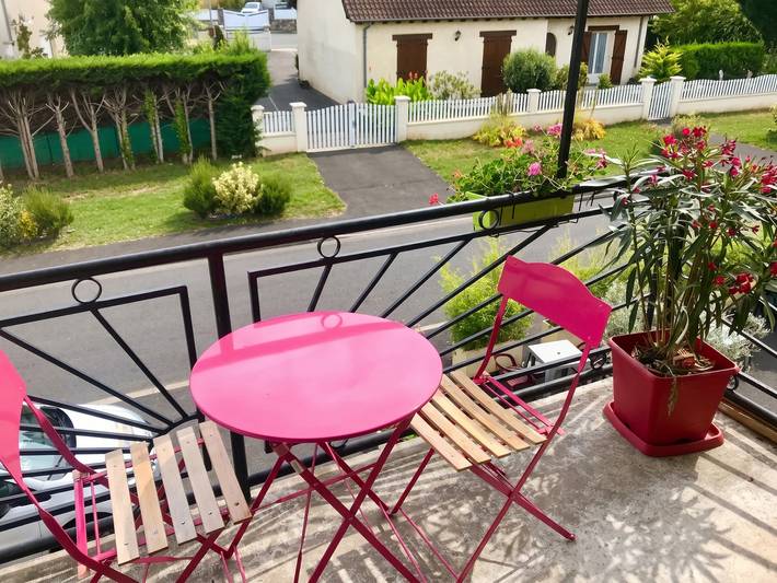 Appartement de vacances pour 6 personnes, avec balcon/terrasse et terrasse en Corrèze - 2