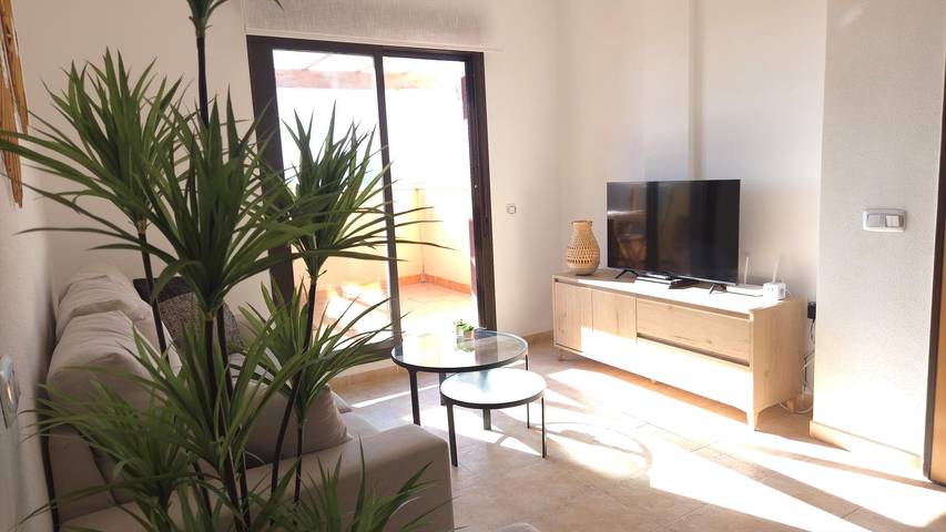 Gîte pour 4 personnes, avec Vue sur l’océan et Piscine à Águilas