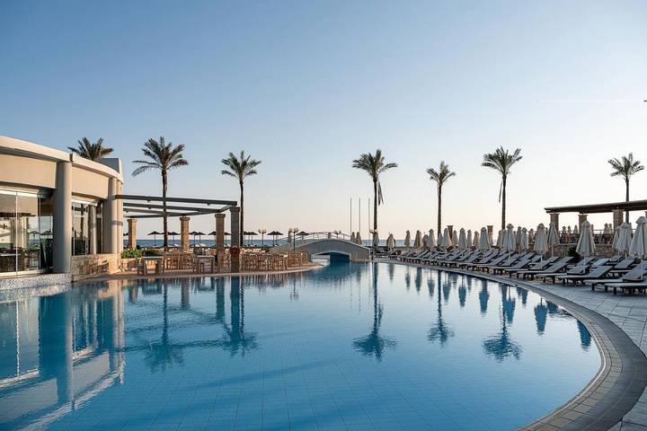Club vacances pour 3 personnes, avec Balcon et Terrasse ainsi que Jardin et Bassin pour enfant en Crète - 2