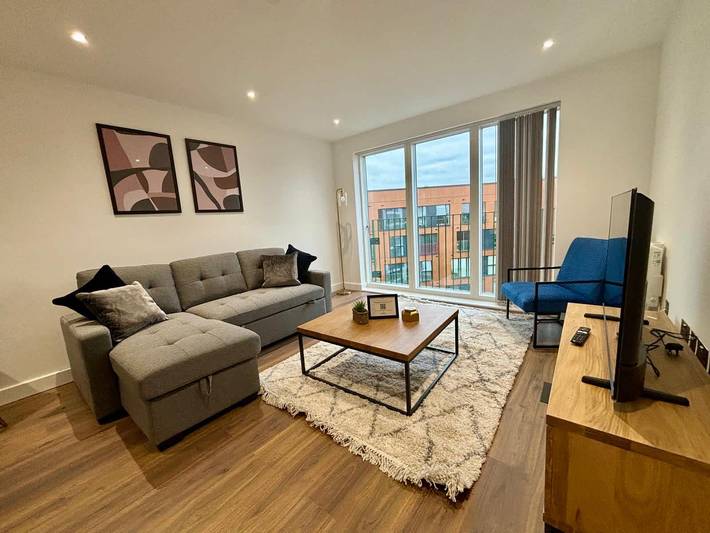Ganze Wohnung, Bracknell Apartment | Walk to Station | Sleeps 3 in Bracknell, Berkshire