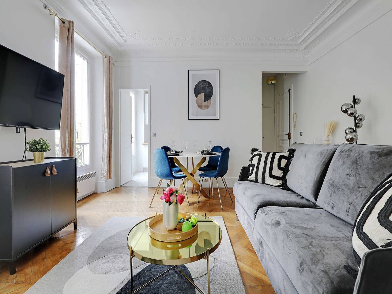 Ganze Wohnung, Wunderschöne Wohnung - 1Br/4P - Batignolles in Paris, Ile de France