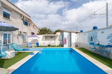 Villa Con Piscina per 6 Persone in Punta Raisi, Provincia di Palermo, Foto 2