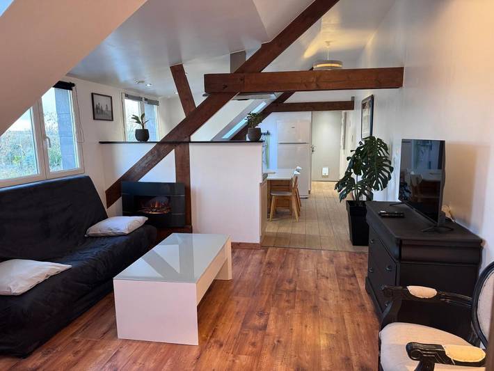 Gîte pour 4 personnes, avec Terrasse et Vue à Couëron