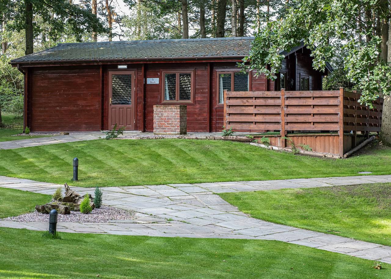 Woodland Beech Lodge in Shropshire