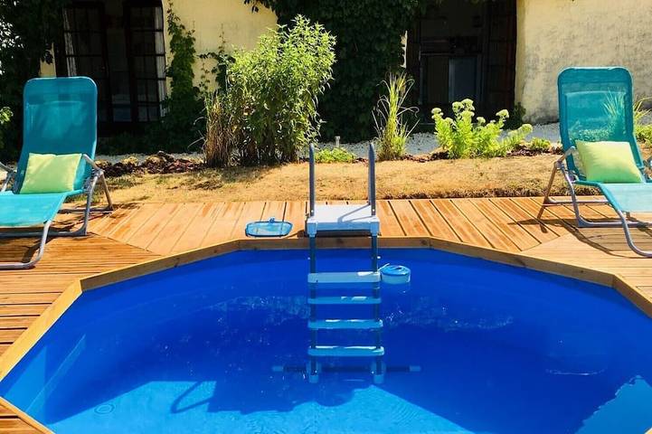 Gîte pour 2 personnes, avec Terrasse et Jardin