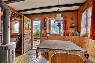 Gîte pour 4 personnes, avec balcon dans Grimentz