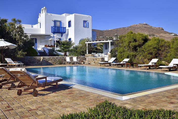 Villa für 14 Personen, mit Balkon und Garten auf Mykonos - 3