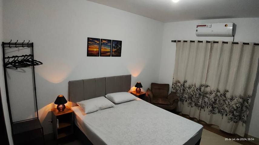 Casas e apartamentos de temporada para 2 pessoas, com vista e jardim em Bertioga