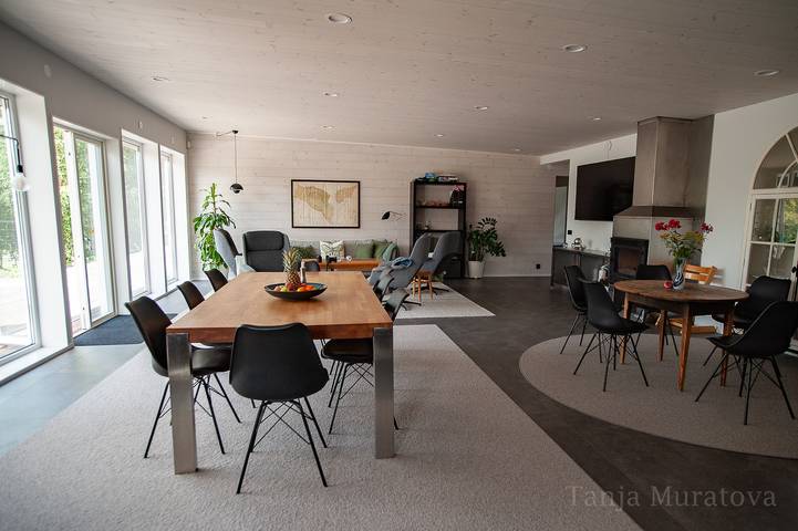 Chalet für 8 Personen, mit Terrasse und Garten sowie Sauna und Seeblick in Südschweden - 3