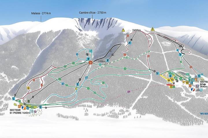 Gîte pour 5 personnes, avec balcon et vue à Saint-Pierre-dels-Forcats - 3