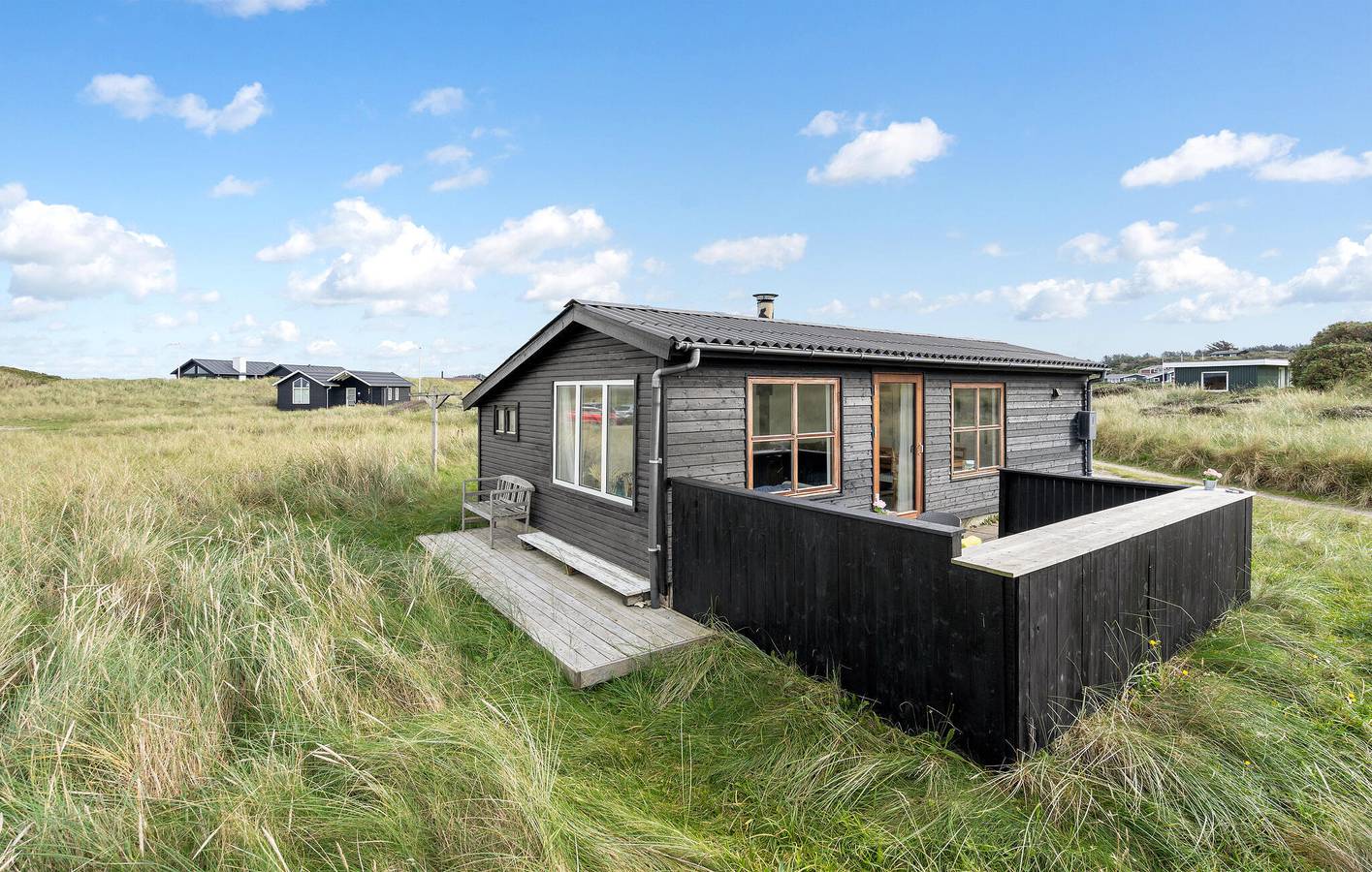 Vakantiehuis voor 4 personen met terras in Lønstrup, Hjørring en omgeving